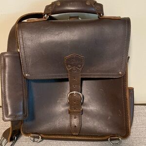 Saddleback briefcase/satchel